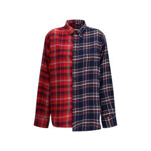E.L.V. Denim Women Martha Shirt Check Flannel